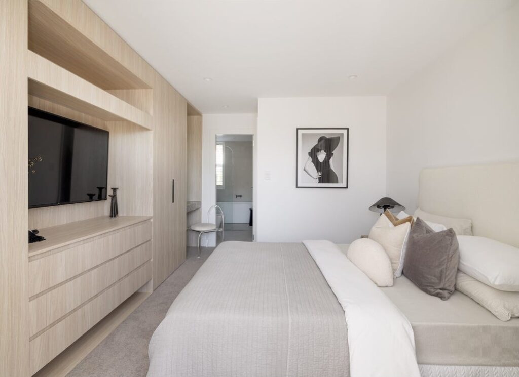 Bedroom TV Unit - Modern Design Wardrobes